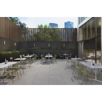 BB CONCRETE - 12X24, BLACK, MATTE